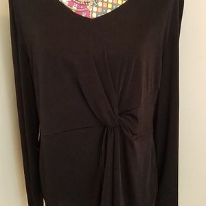 LIKE NEW!! Knot front with drape to one side